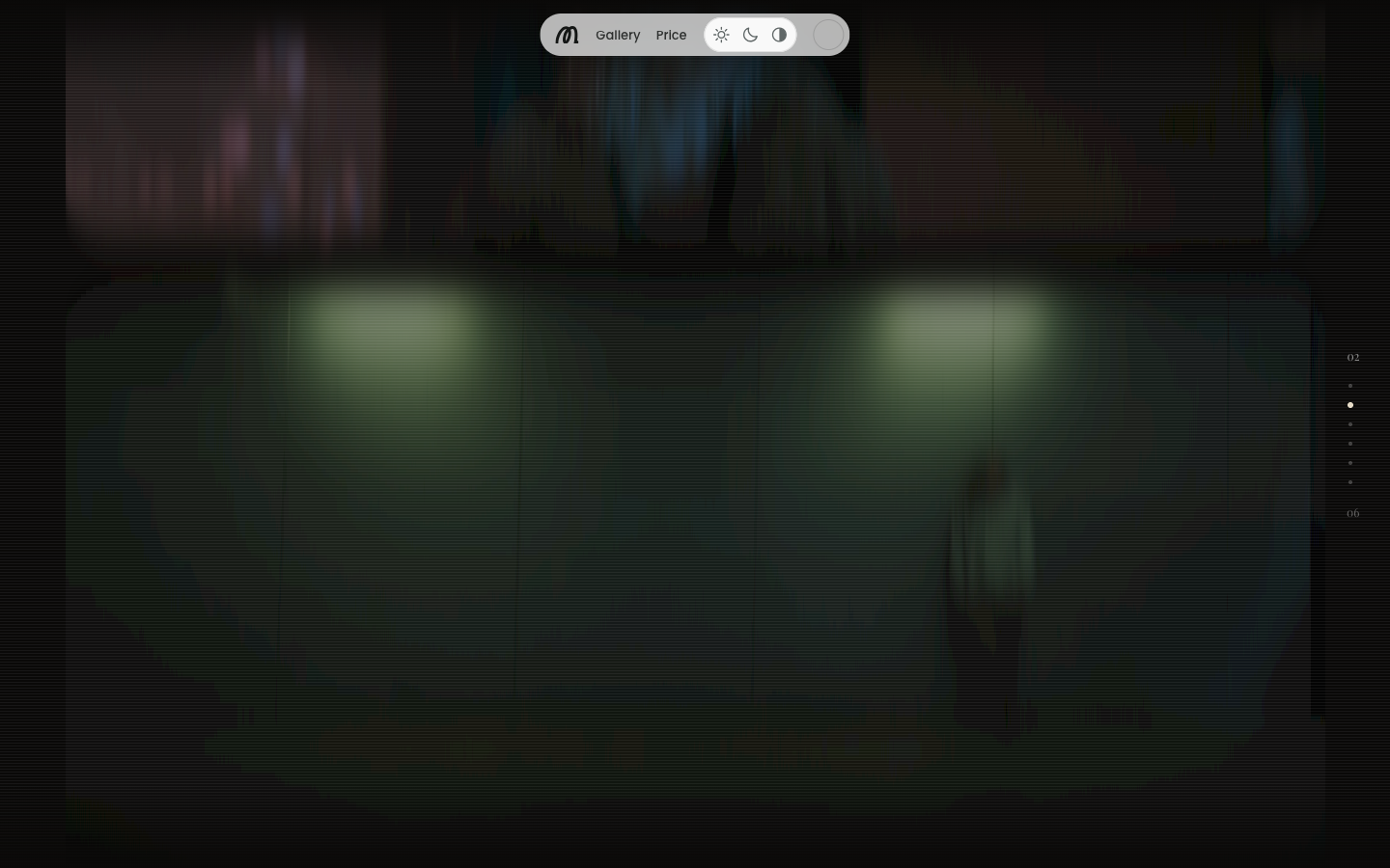 Original screenshot of motionin.design