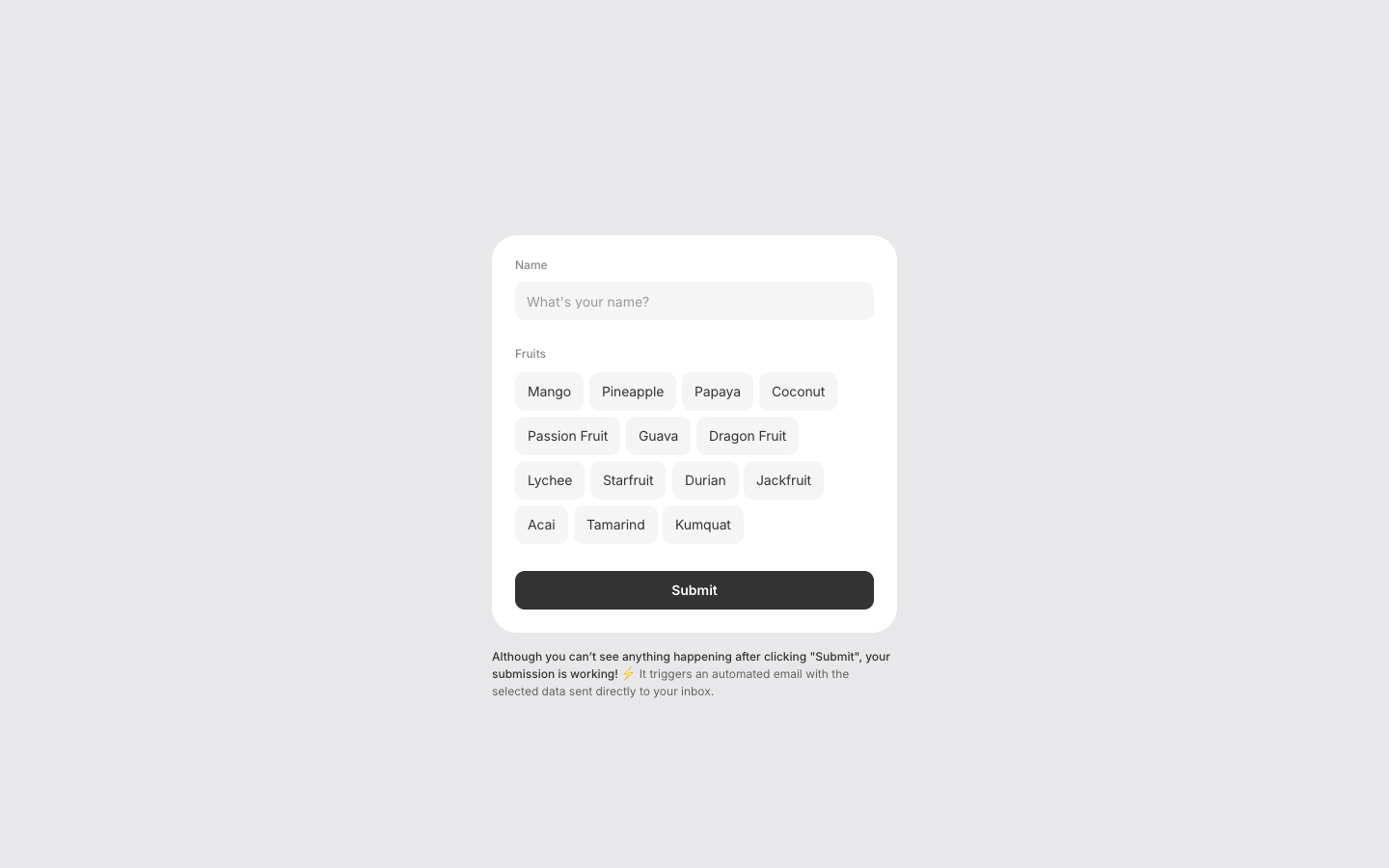 Yanked clone of multiselect.framer.website
